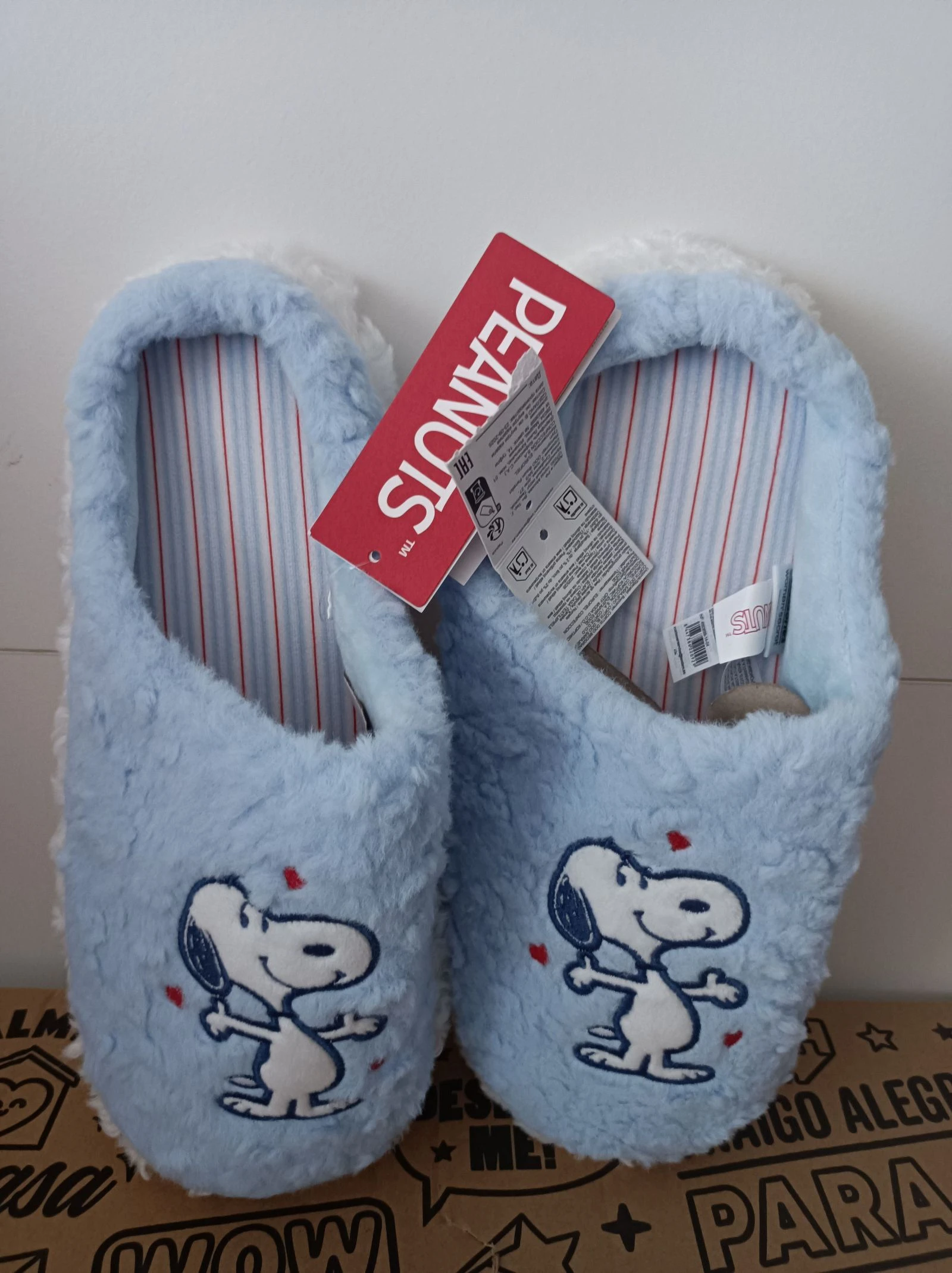 Zapatilla Snoopy